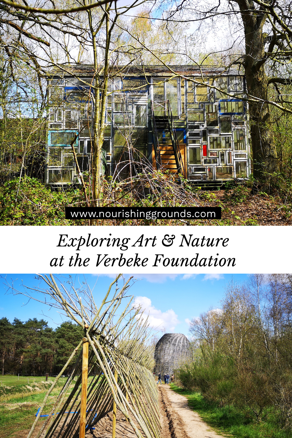 Exploring Art & Nature at the Verbeke Foundation.
