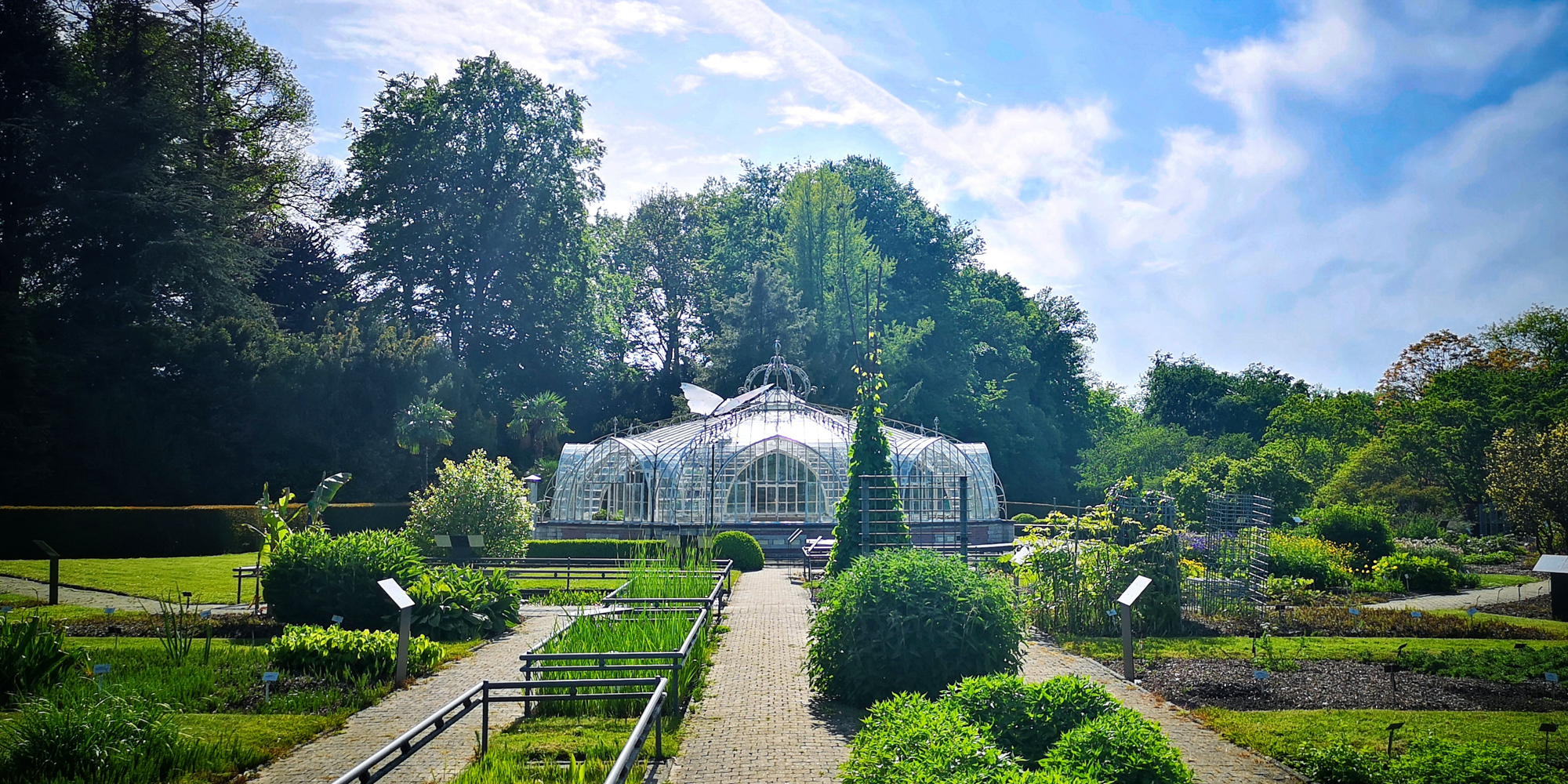 The Wonderful Botanical Garden in Meise
